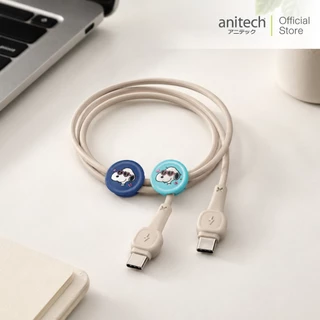 Anitech X Snoopy4 สายชาร์จโทรศัพท์ C to C รุ่น SNP-C002 สายยาว 1 เมตร ความเร็วในการสายชาร์จไฟ100W