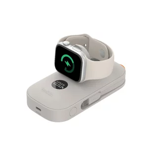Belkin BPD012 แบตเตอรี่สำรอง 10,000mAh ชาร์จเร็ว 45W พร้อมที่ชาร์จ Apple Watch ในตัว