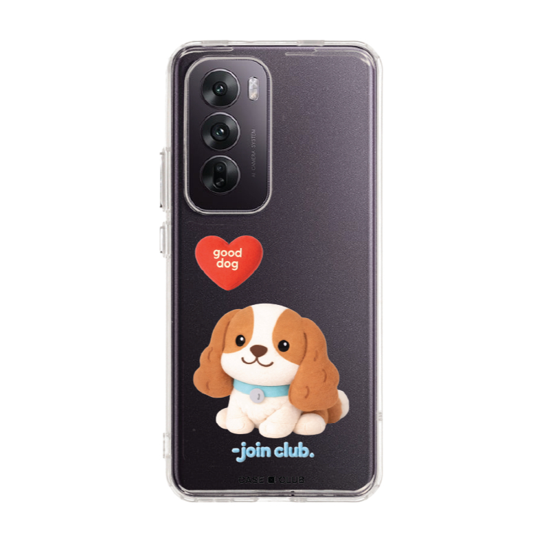 CaseClub เคสคลับ เคสโทรศัพท์ เคสใสJoin The Club Heartful คาวาเลียร์สำหรับ Oppo Reno 12/13/Redmi Note 14 Pro/Vivo V40 5G
