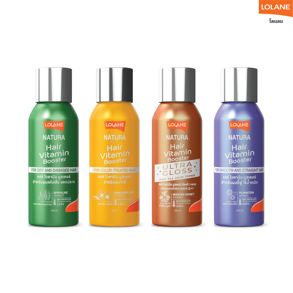 โลแลน แฮร์ วิตามิน บูสเตอร์ 250ml Lolane Natura Hair vitamin Booster