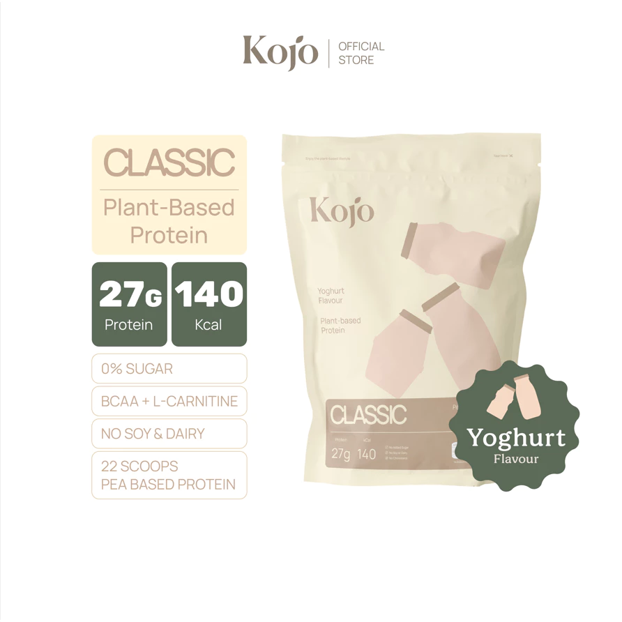 Kojo Classic Plant-Based Protein 770g | โปรตีนจากพืช Hydrolyzed Pea Protein 1 ถุง thumbnail 7
