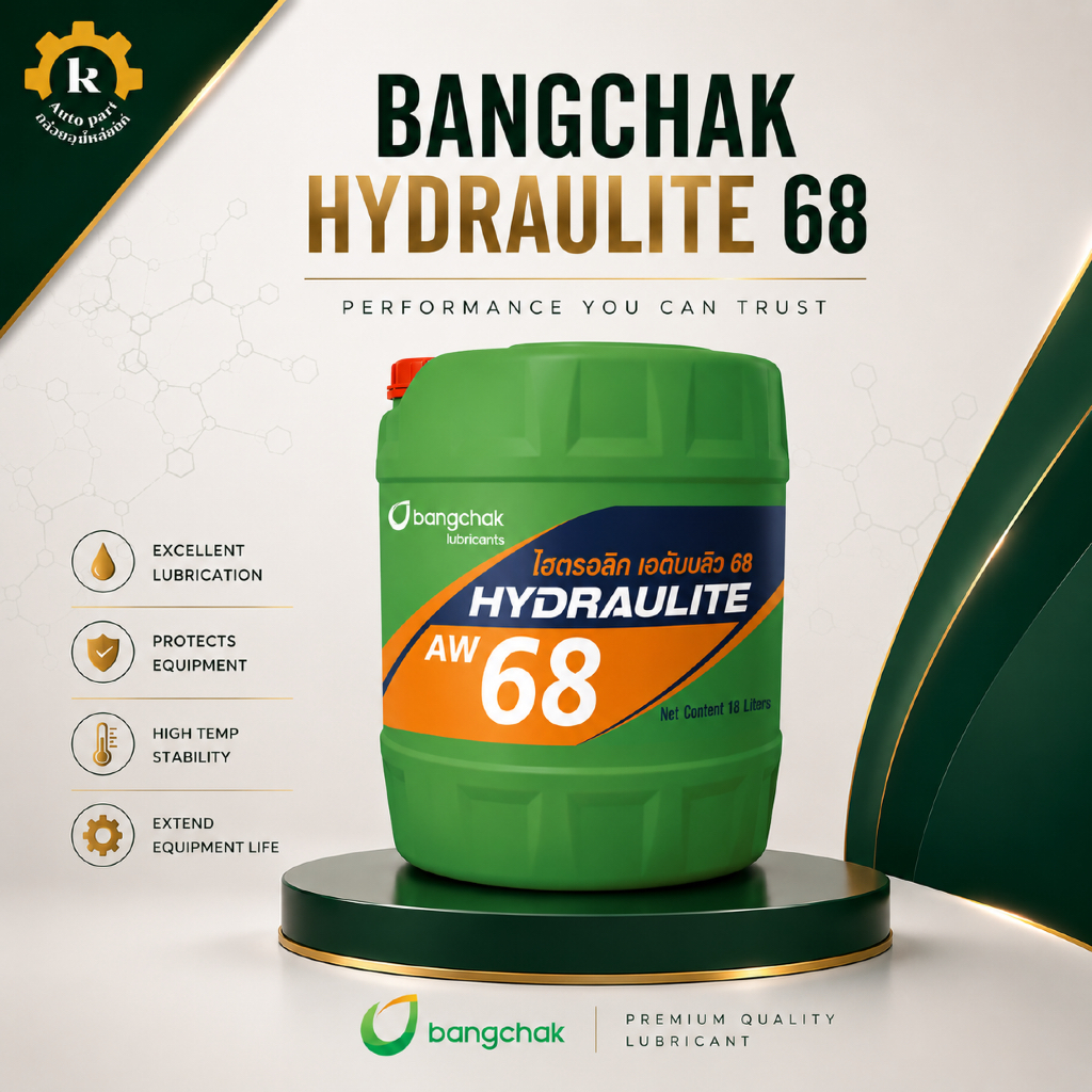 Bangchak Hydraulic 68 บางจาก 18 ลิตร
