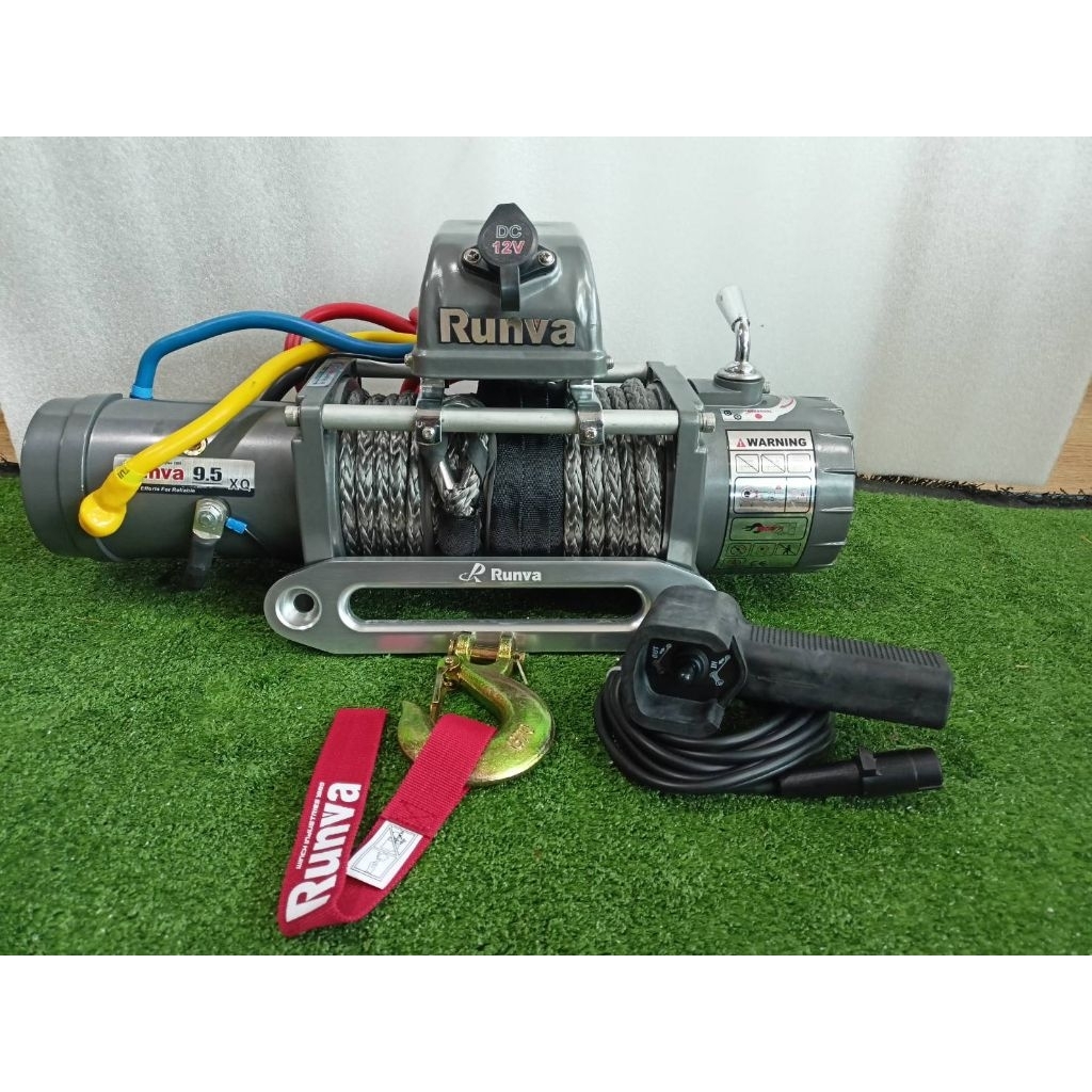 วิ้นซ์ไฟฟ้า runva รุ่น EWX9500Q-EVO 12V สปีดเร็ว