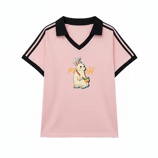 เสื้อปกทรงสเก็ตสวยๆผู้หญิงแฟชั่นมาใหม่ oversize เสื้อผ้าสาวอวบไซส์ใหญ่น่ารักๆ เสื้อยืดแขนสั้นลําลองทรงหลวมสไตล์เกาหลี