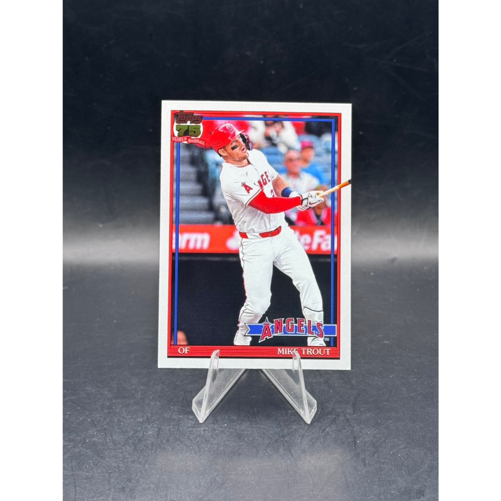 Mike Trout - 2026 Topps Baseball - 75 Years of Topps Anniversary