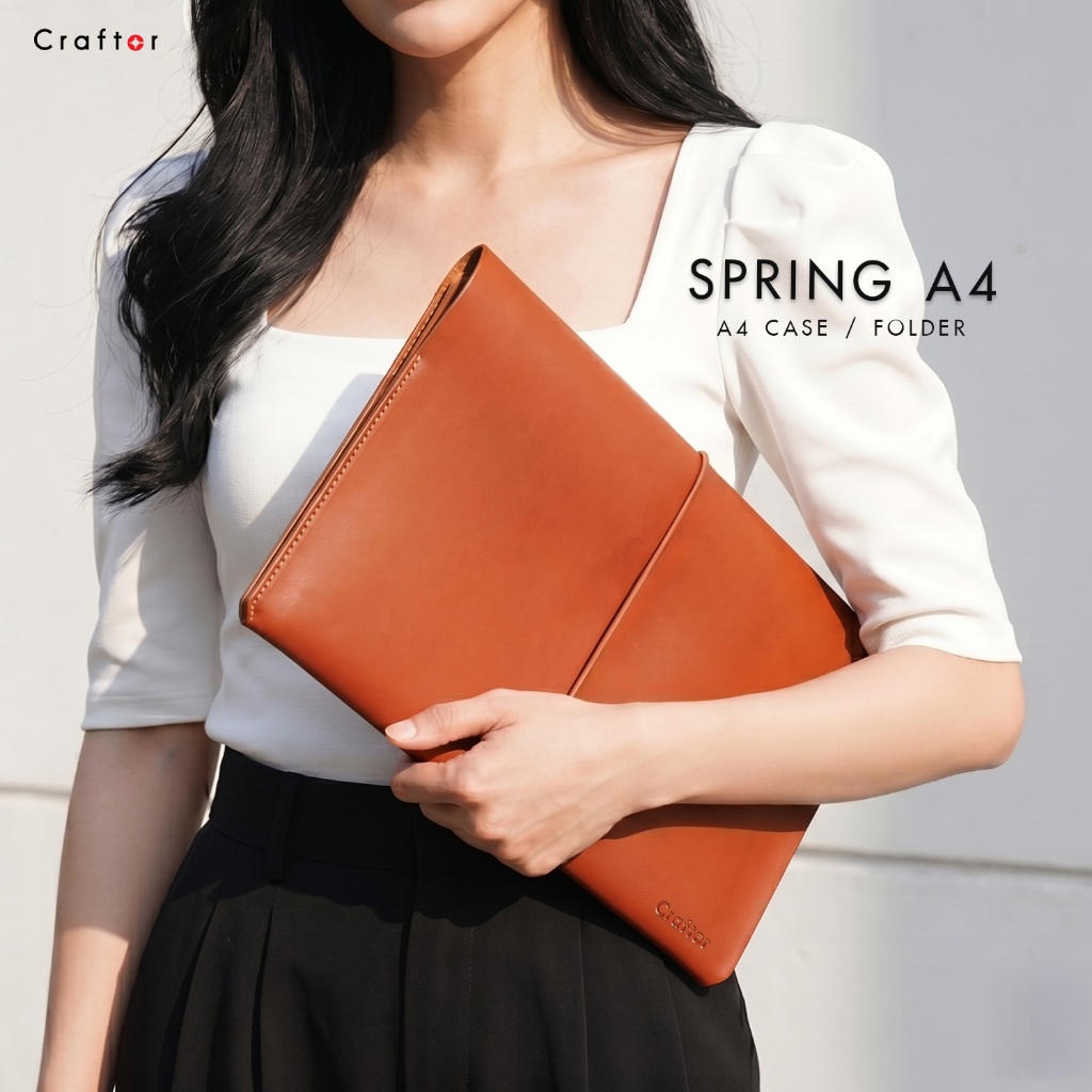 แฟ้มเอกสาร Spring A4 - Craftor