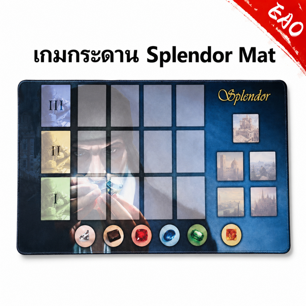 Splendor mat board game 23.6 x 11.8 inch