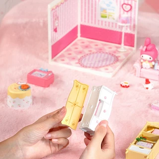 M&G Life x Rolife Sanrio Super World โมเดลของเล่นตัวต่อแบบประกอบเอง