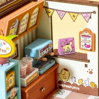M&G Life x Rolife Sanrio โมเดลบ้านจิ๋วแบบประกอบเอง (DIY)