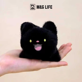 M&G LIFE x Duoai Plush 8/15/17cm พวงกุญแจตุ๊กตาแมวน่ารักสำหรับห้อยกระเป๋า