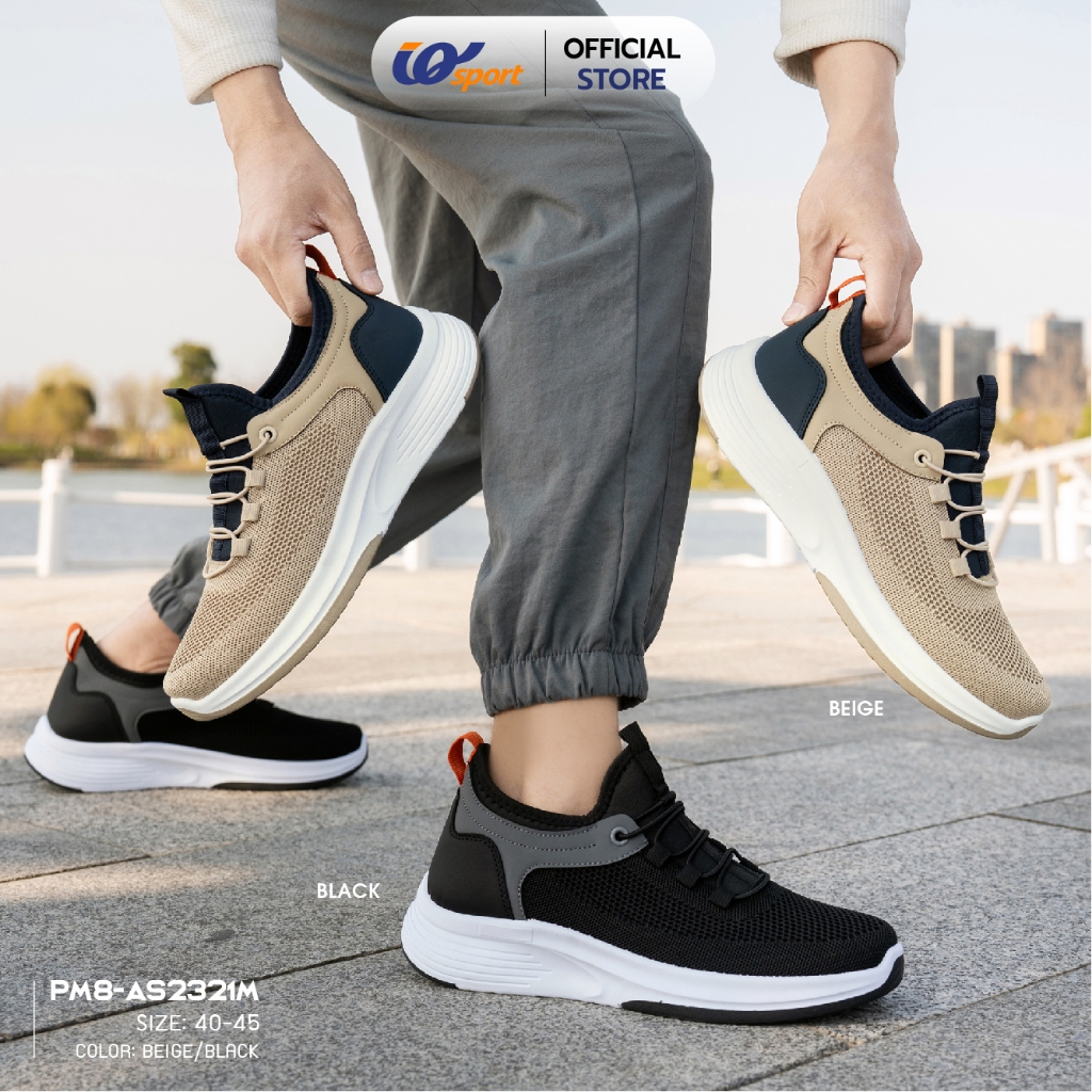 IQ SPORT รองเท้าผ้าใบผู้ชาย (Slip on)รหัสPM8-AS2321M