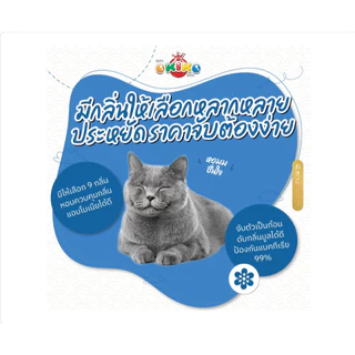 Okiko Premium Tofu Cat Litter ทรายแมวเต้าหู้ธรรมชาติ จับก้อนไว ควบคุมกลิ่นดีเยี่ยม ขนาด 20 ลิตร ก2