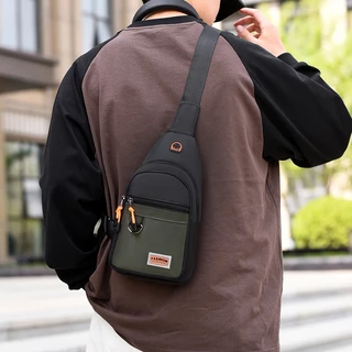 (B-3099)🔥พร้อมส่ง กระเป๋าคาดอก สไตล์เกาหลี เรียบง่าย แฟชั่นมาใหม่ ฮิตมากตอนนี้ แฟชั่นฤดูใบไม้ผลิ เข้ากับทุกการแต่งกาย