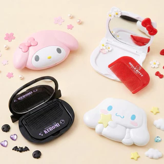 🇹🇭พร้อมส่งจากไทย 💗 กระจก+หวี ของใช้ โต๊ะเครื่องแป้ง sanrio 💗 ⭐️ลิขสิทธิ์แท้100%