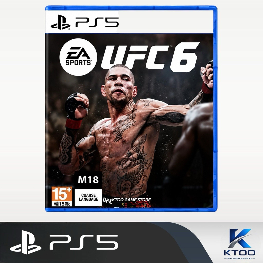 แผ่นเกม PS5 : UFC 6  EA SPORTS UFC 6📍(มือ1) (R3/ASIA) (ENG) (UFC 6 PS5)