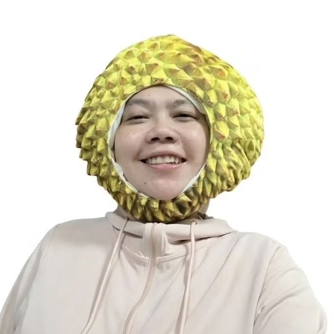 ส่งด่วน l 🔥 หมวกทุเรียนแฟนซีสุดกวน พร้อมส่งจากไทย ไม่ต้องรอพรีออเดอร์!  🔥