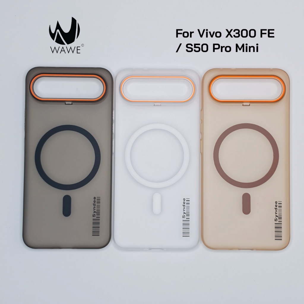 [ส่งจากกทม.] เคส Vivo X300FE / S50 Pro mini แบบบางพอดีมือ วัสดุ PC บางจับถนัดมือ พร้อมรองรับอุปกรณ์เสริมแม่เหล็กด้านหลัง