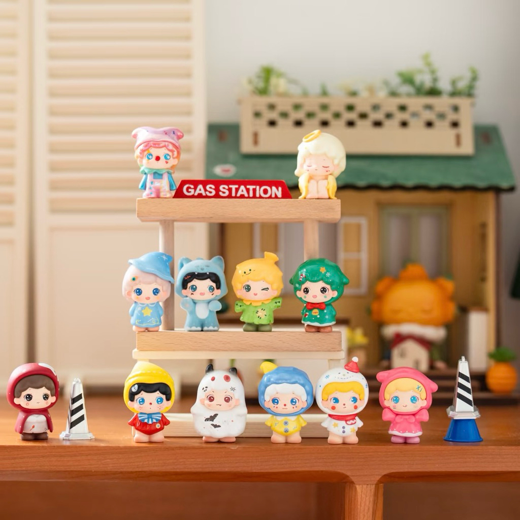 [ตัวเล็ก](ย89) โมเดล มินิบีน : Litter Bear Mini Fairy Tale Town Series