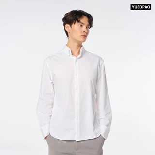 Yuedpao Ultimate Stretch - Men's Long Sleeve Shirts (Regular Fit) เสื้อเชิ้ตผู้ชายแขนยาว เสื้อเชิ้ตแขนยาวสีพื้น