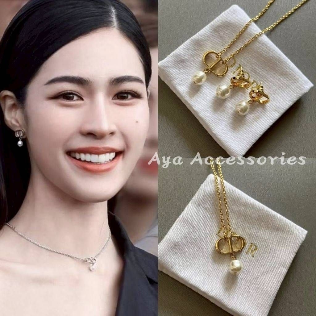 สร้อยคอ D งานวีไอพี งานสวย สินค้าพร้อมส่ง N072 N185
