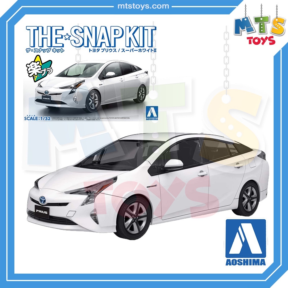 **MTS Toys**Aoshima Bunka Kyozai : The-Snap Kit Toyota Prius 1/32  [ต้องประกอบด้วยตัวเอง]