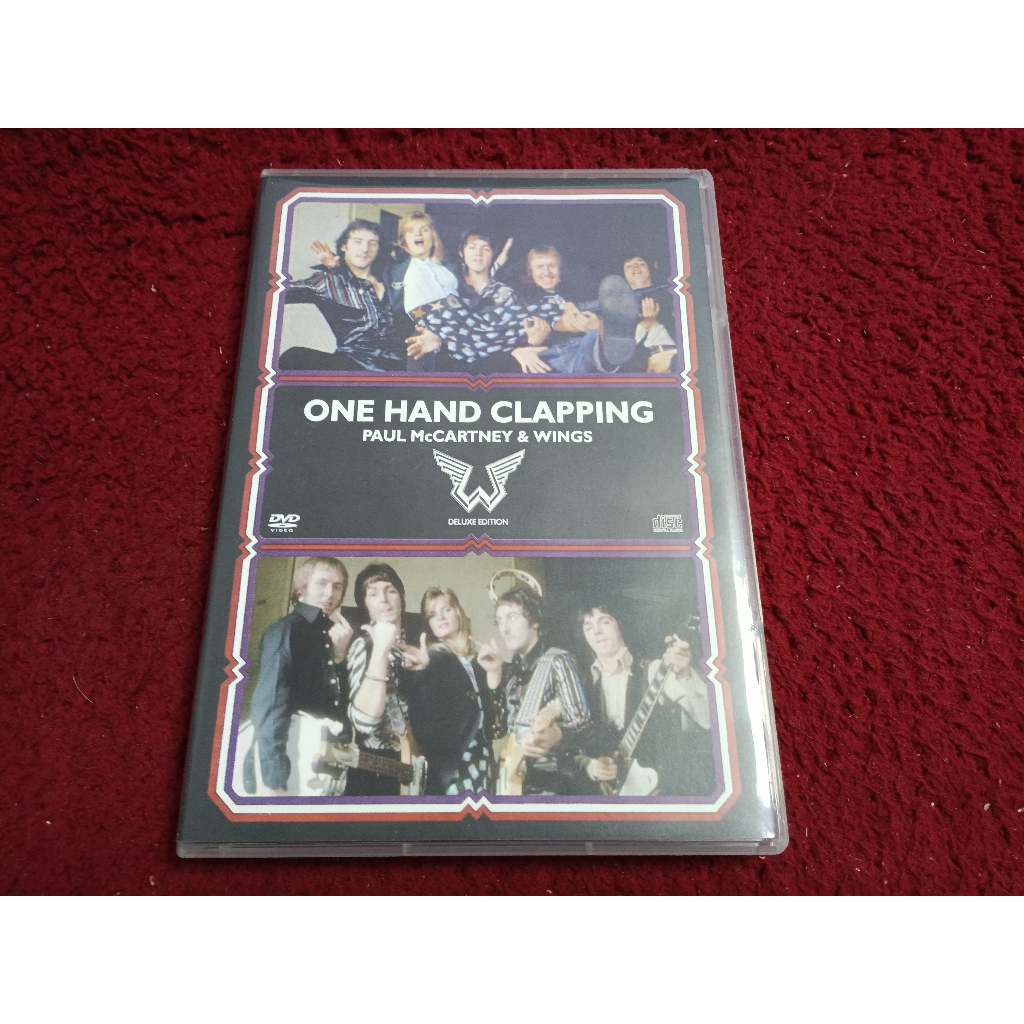 CD+DVD สากล  Paul McCartney and Wings One Hand Clapping  สภาพตามรูปปก A2897