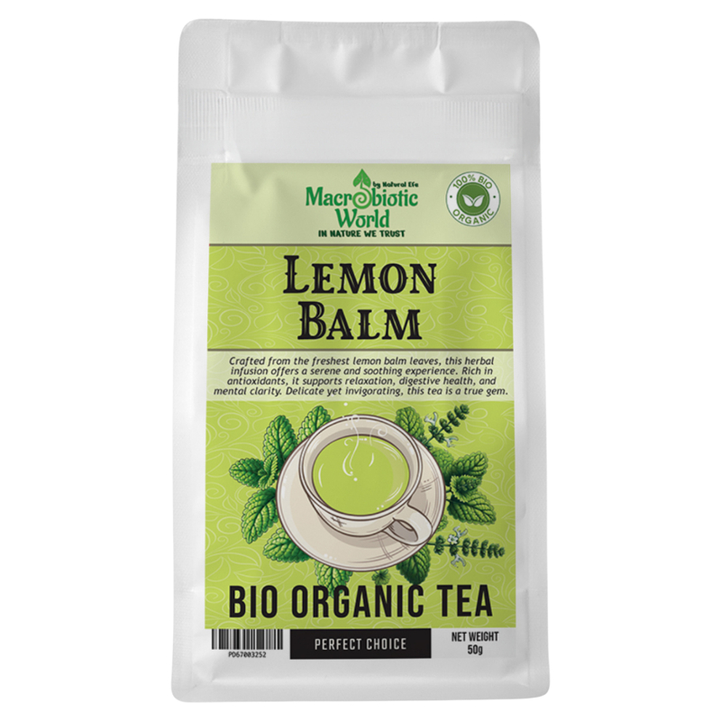 Organic/Bio l Lemon Balm Herb Tea 50g