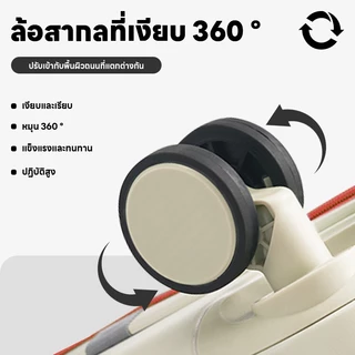 กระเป๋าเดินทางแฟชั่น 18นิ้ว กระเป๋าเดินทาง ช่องเปิดด้านหน้า กล่องขึ้นเครื่องขนาดเล็ก แข็งแรง ทนทาน ชายหญิง