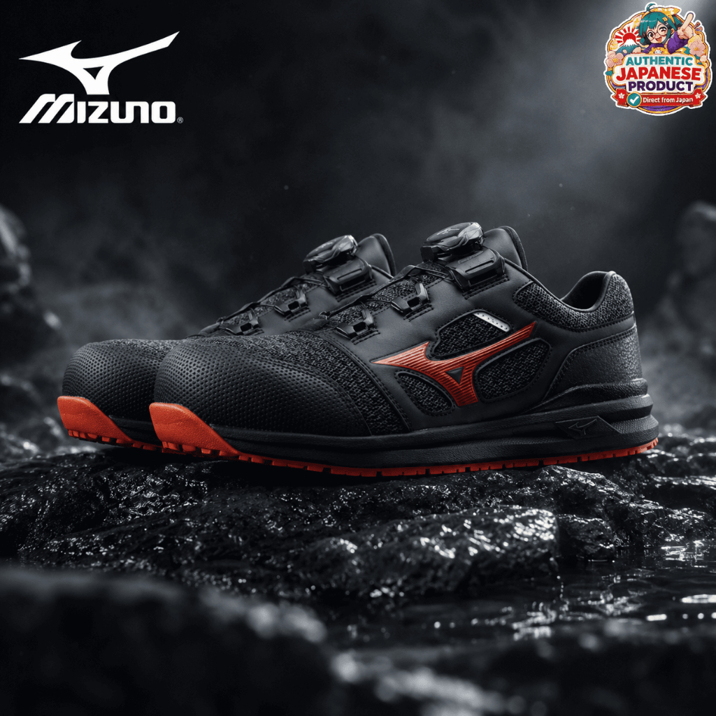 Mizuno Universal Title for Safety Shoes AllMighty LSII52L BOA Safety Shoes"