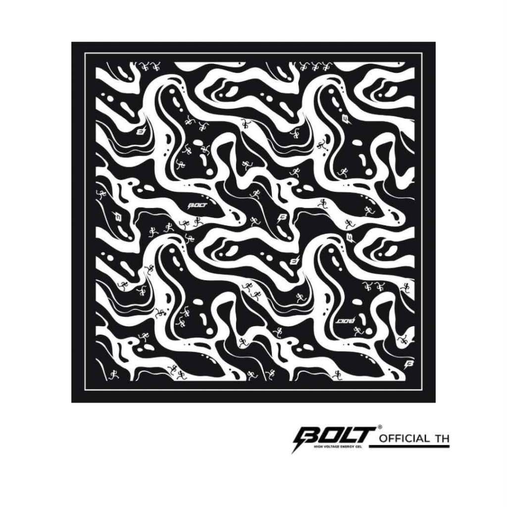 BOLT WRAP WAVE COLLECTION / SCARF ผ้าโพกศีรษะ ผ้าพันคอ ผ้านุ่มแห้งไว