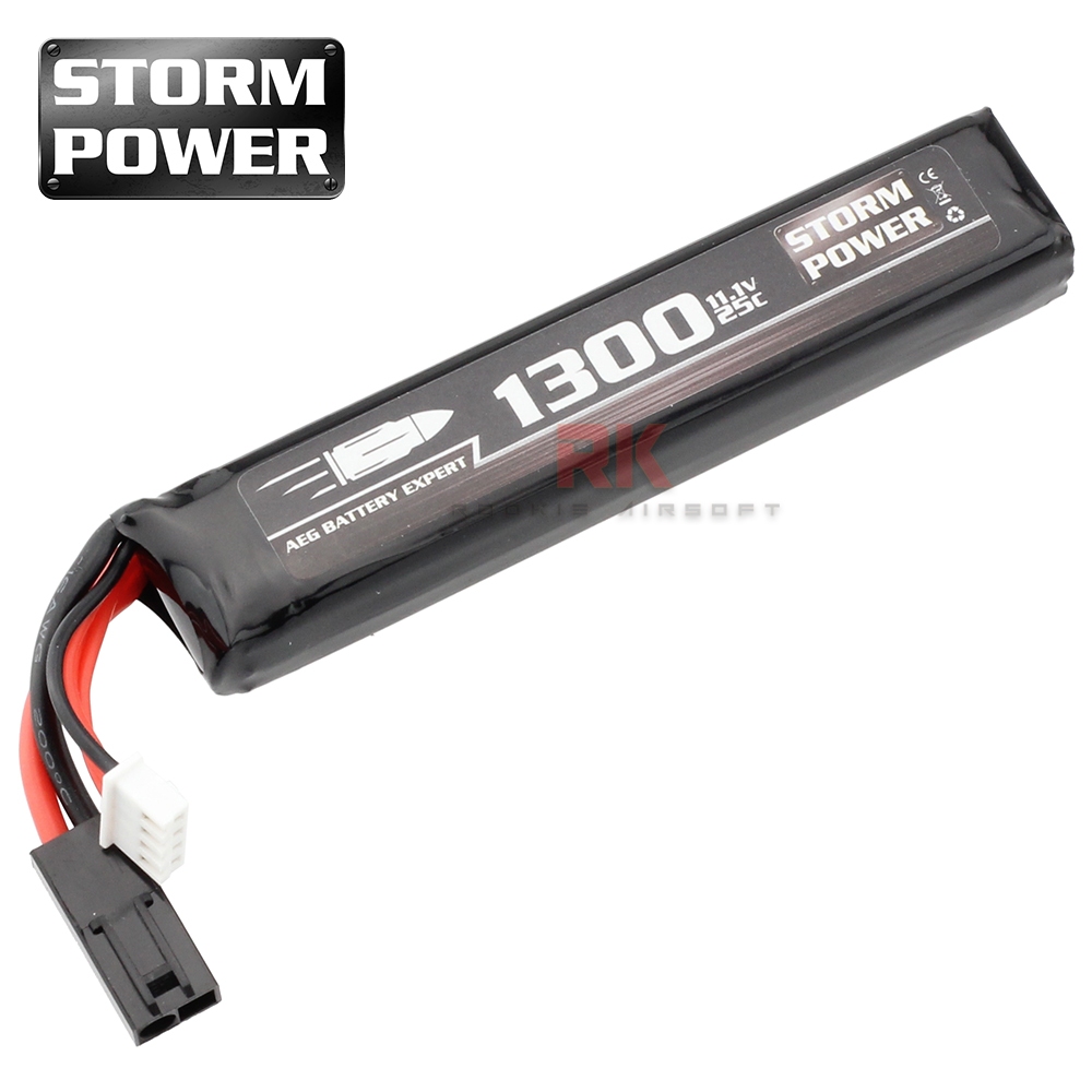 Storm Power 1300 mAh 11.1V 25C - GEN2