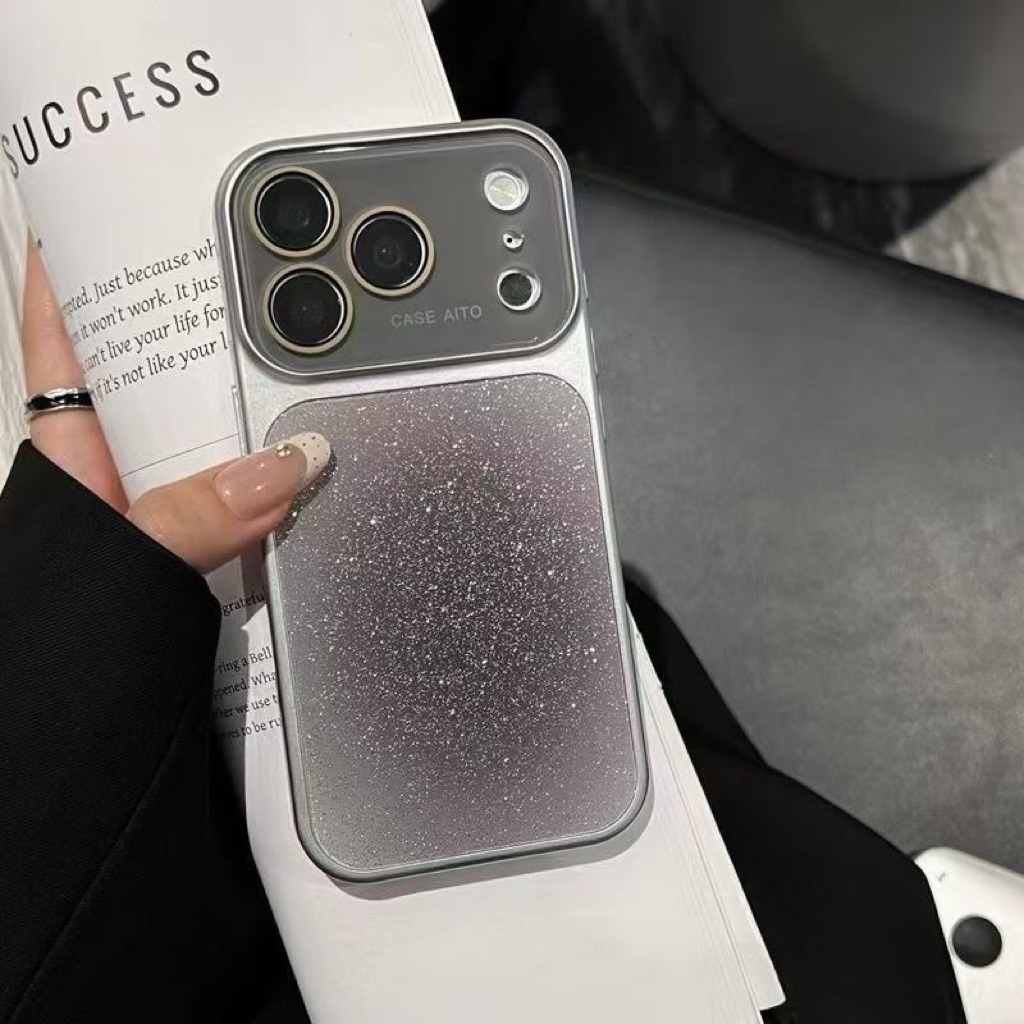เคสกากเพชร กันกล้อง Aito สำหรับ รุ่น iPhone 11 13 14 15 16 17 Pro Max 325