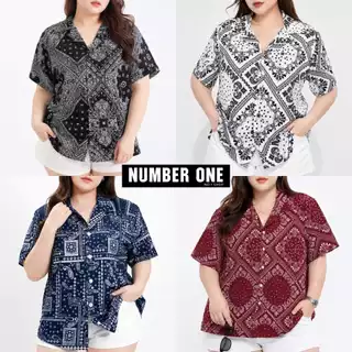 เสื้อ A ฮาวายNo.1Shopพลัสไซส์plussizeใส่ได้ทั้งหญิงทั้งชาย ผ้าไหมญี่ปุ่นนุ่มสบายNCT DREAM