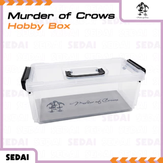 [ ส่งฟรี 🔥 ] Murder of Crows Hobby Box *สามารถต่อเพิ่มชั้นได้ กล่องอเนกประสงค์ กล่องเก็บโมเดลจิ๋ว กล่องขนาดพกพา