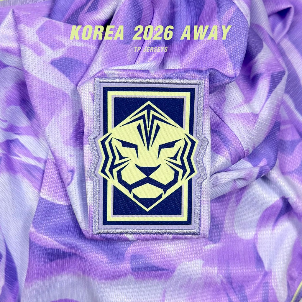 เสื้อฟุตบอล Korea 2026 Away เสื้อทีมชาติเกาหลีใต้