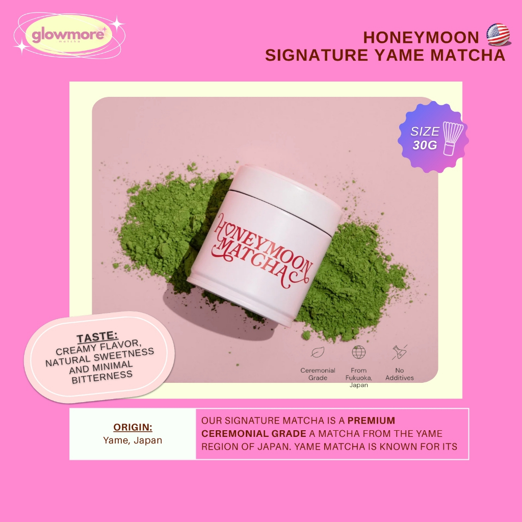 [พร้อมส่ง] Honeymoon Matcha 30g