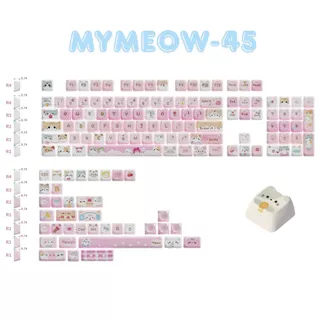 [โค้ดคุ้มลด 20%] DEKAY MYMEOW Collection Keycap คีย์แคปภาษาไทย CAT KEYCAP BIGPENGUIN BIG PENGUIN