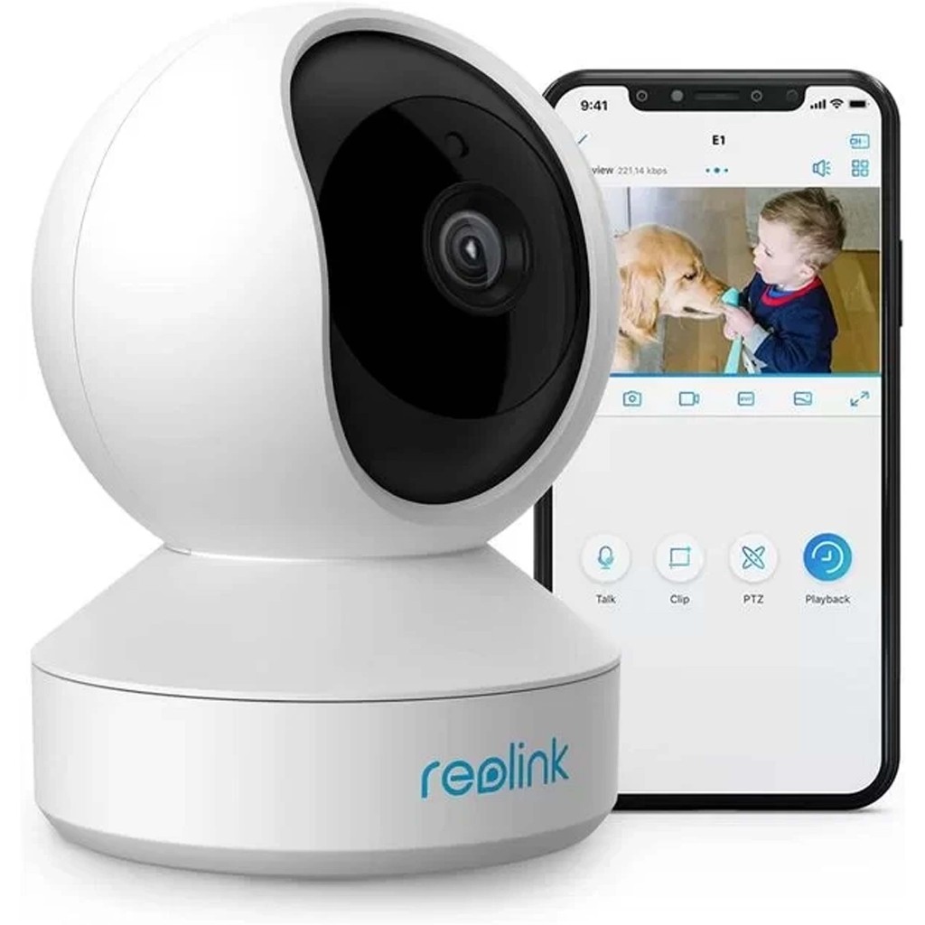 มือสอง Reolink กล้องวงจรปิดไร้สาย E1 zoom wifi ip camera 3MP PT WiFi Indoor Camera