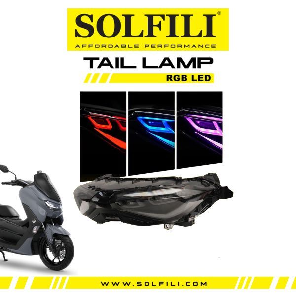 ไฟท้าย RGB N-MAX155 V2 SOLFILI RGB LED TAIL LAMP