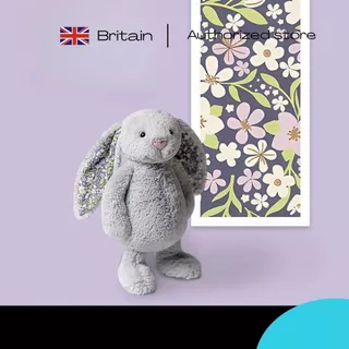 [ถุงผ้าแถมฟรี/ไม่มีบริการปรับแต่ง] ตุ๊กตา Jellycat ของแท้ 100% Jellycat Blossom Bunny ของเล่นของขวัญ ของขวัญวันเกิด