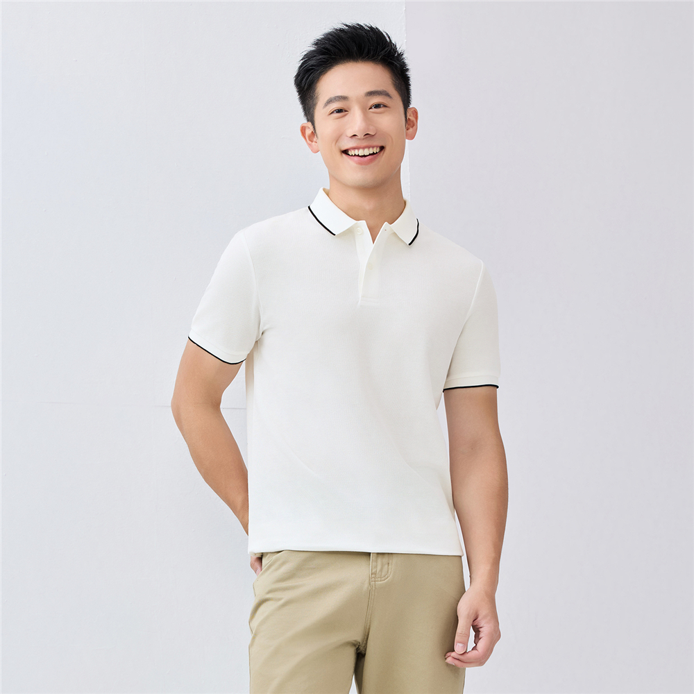 GIORDANO (Online Exclusive) เสื้อโปโลผู้ชาย Men's Moisture-wicking polo 13016204