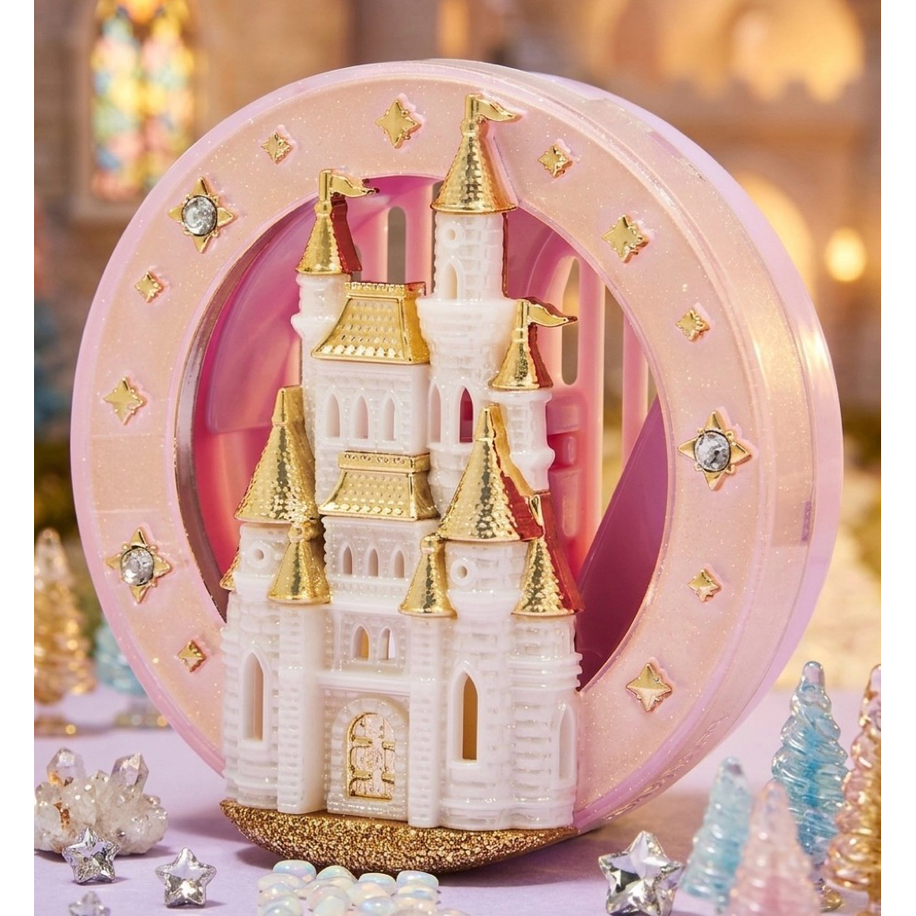 🏰พร้อมส่ง!!!🏰เคสน้ำหอมติดรถยนต์ , เคสใส่เจลล้างมือ PocketBac Holder (Disney Princess Castle PocketBac Holder , Rapunzel)