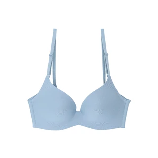Wacoal Mood Travel Bra Comfy บราม้วนได้ ไร้โครง รุ่น MM1E70 สีน้ำเงินอมเทา (NG)
