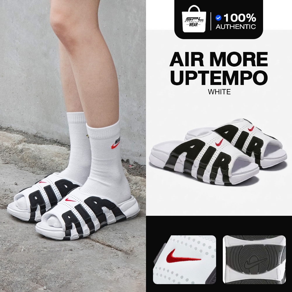 Nike ไนกี้ รองเท้าแตะ รองเท้าแฟชั่น สำหรับผู้หญิง W Air More Uptempo FJ0755-100 (3400)