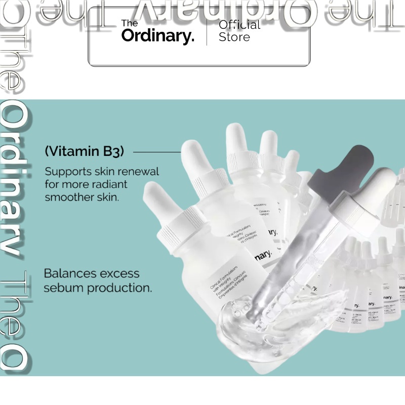 THE ORDINARY - Niacinamide 10% + Zinc 1% ดิ ออดินารี่ ไนอะซินาไมด์ 10% + ซิงค์ 1%