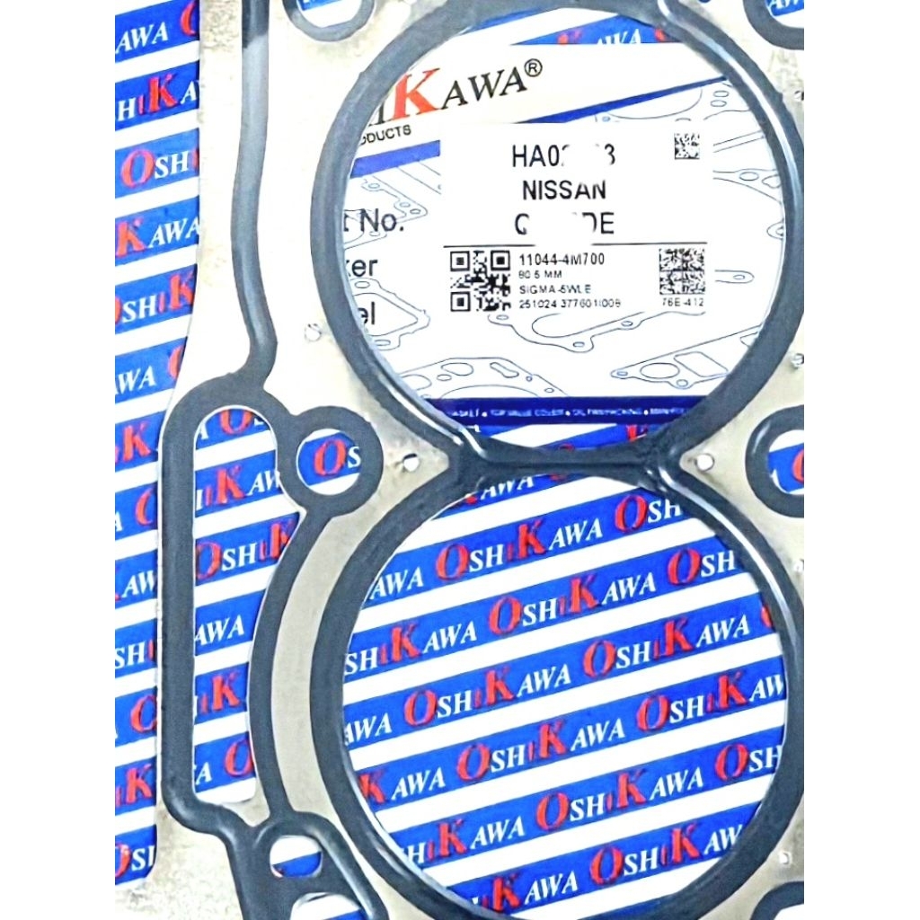 ปะเก็นฝาสูบ แก้น้ำดัน Nissan NE0 QG16 หนา 1.5มม เหล็กสำหรับปาดมา 2-3 ครั้ง ต้องการหนาเท่าไรทักได้ครั