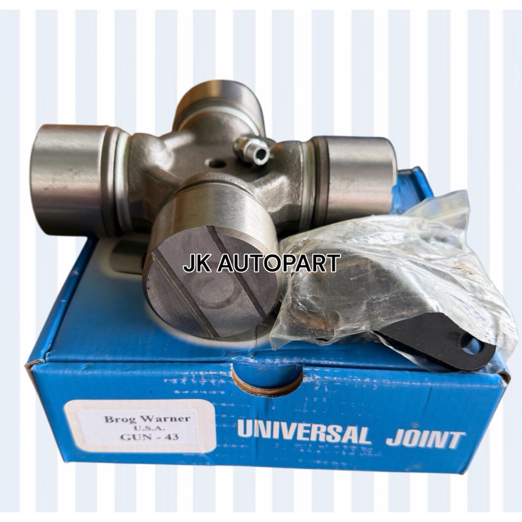 GUN-41 ยอยกากบาท NISSAN CW430 (43x142) ยี่ห้อ BROGWARNER แท้ๆเกรด OEM อย่างดี ยอยเพลากลางนิสสัน UD/B