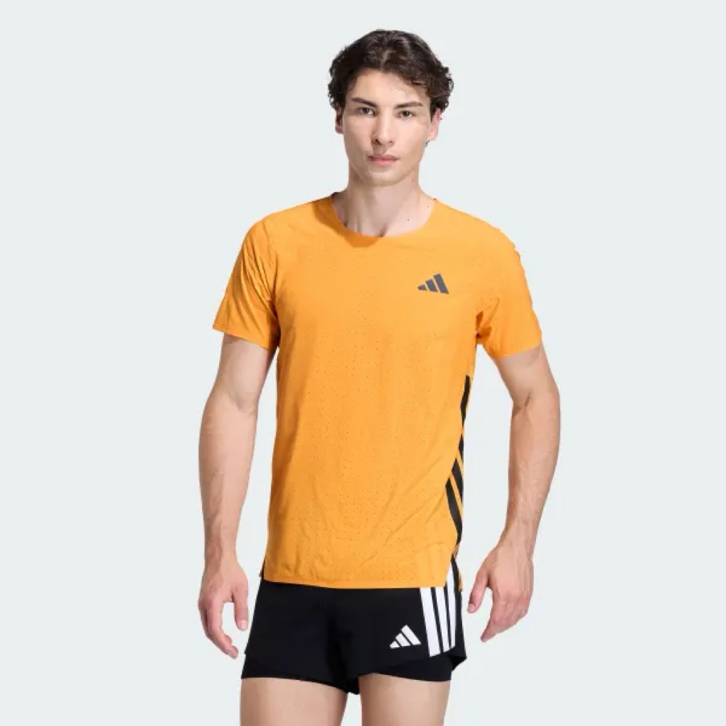 [พร้อมส่ง รุ่นท๊อป] เสื้อวิ่ง แขนสั้น ผู้ชาย ADIDAS ADIZERO TEE Men (3 Strap)