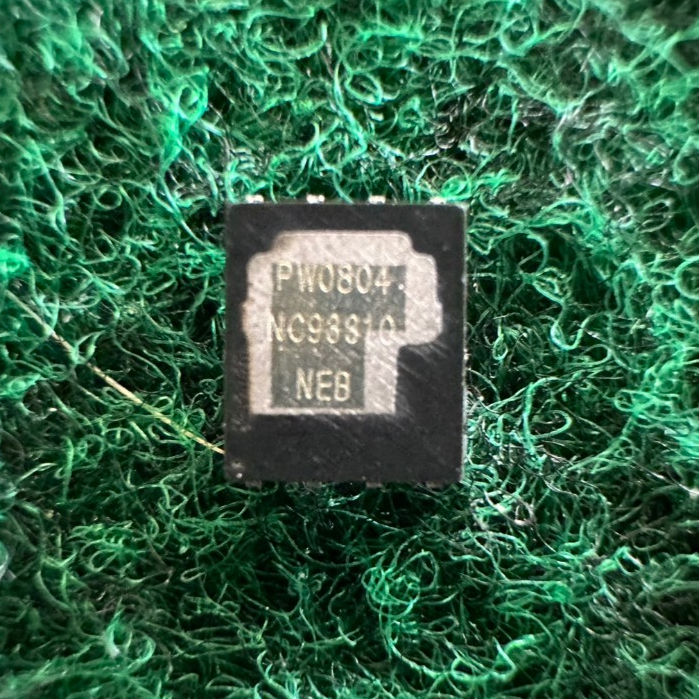 MOSFET N-Channel   PWDC008N04ESQ  PW0804  DFN-8  5x6 mm  40v 150A ใส่แทน STLD200N4F6AG   ได้ , จำนวน