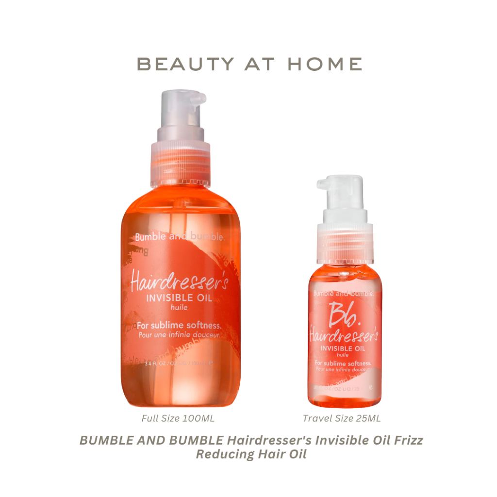 *พร้อมส่ง* BUMBLE AND BUMBLE Hairdresser's Invisible Oil Frizz Reducing Hair Oil (CHOOSE ONE SIZE)